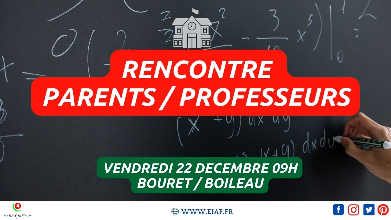 Rencontre Parents Professeurs 1er 2023 Rencontre Parents Professeurs 1er 2023